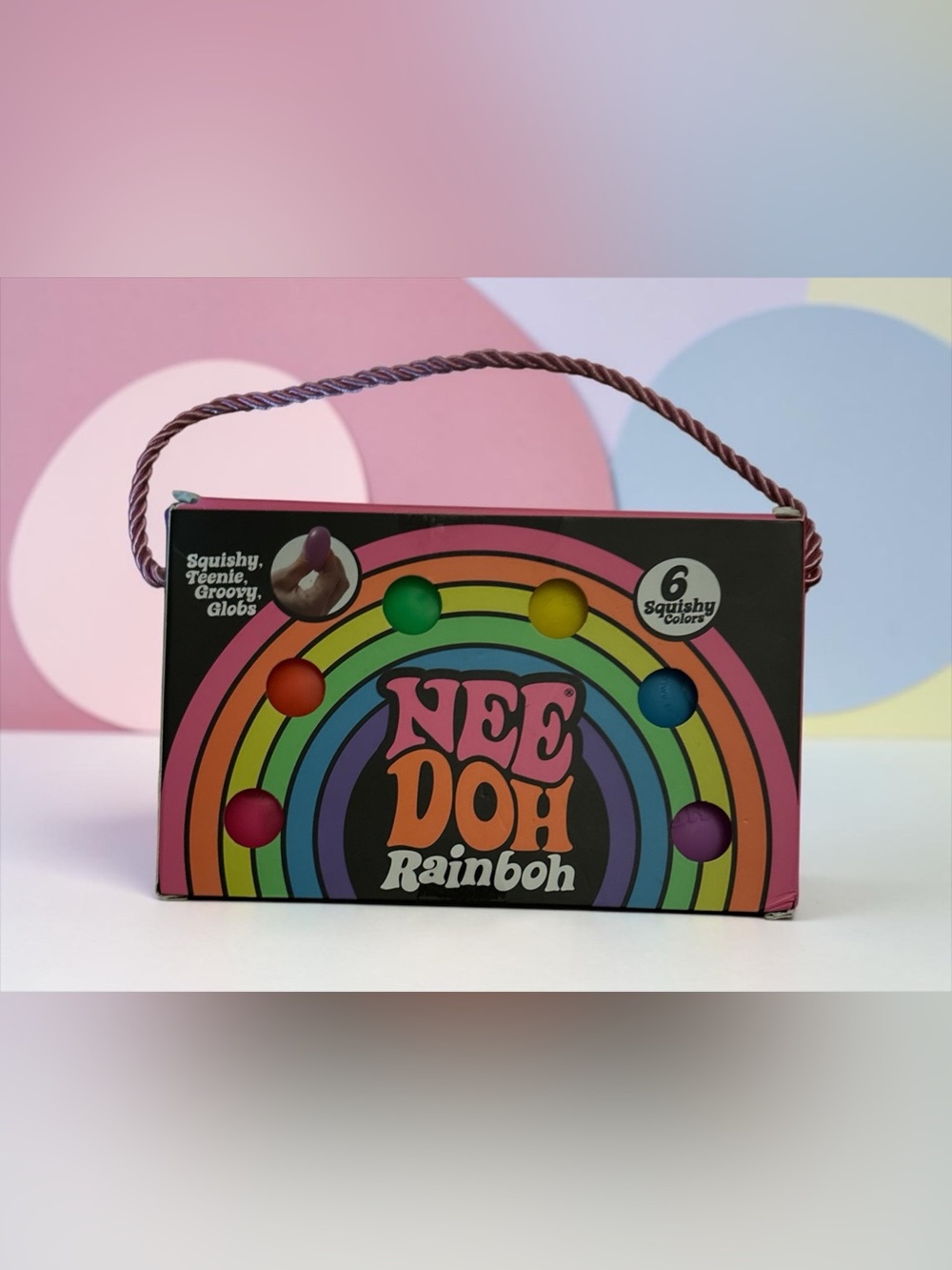 New authentic needoh rainboh set  - 6 pack